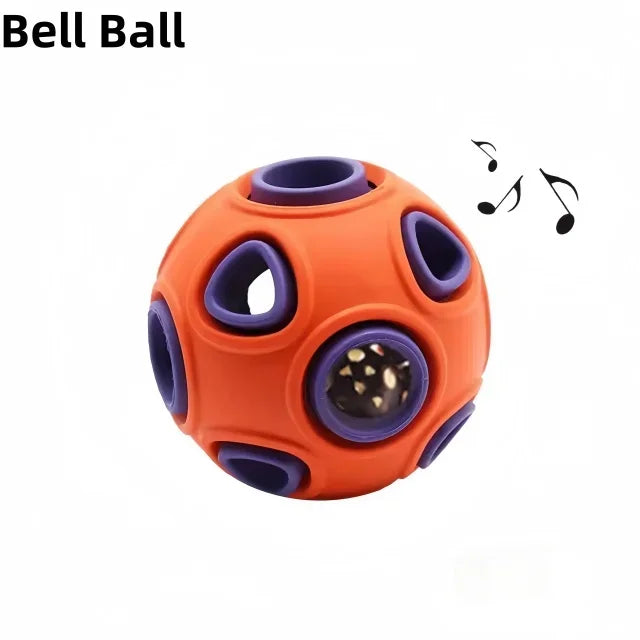 Interactive Dog Ball Toy – Sound & Treat Dispenser