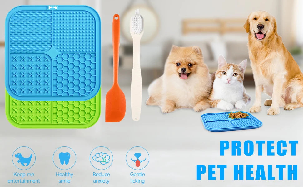 CozyPaws Silicone Lick Mat for Dogs and Cats