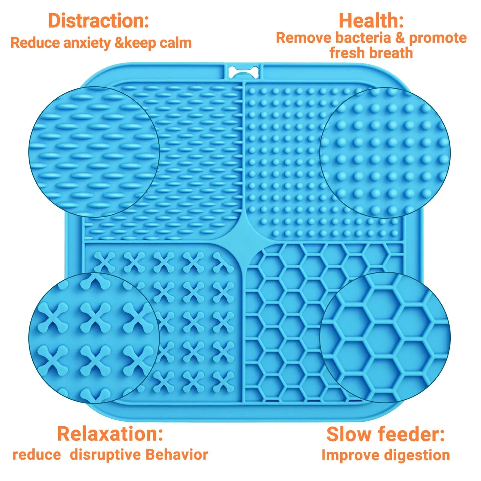 CozyPaws Silicone Lick Mat for Dogs and Cats