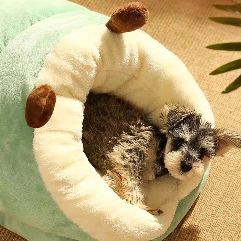 Soft Plush Dog & Cat Bed – Cozy Pet Sofa