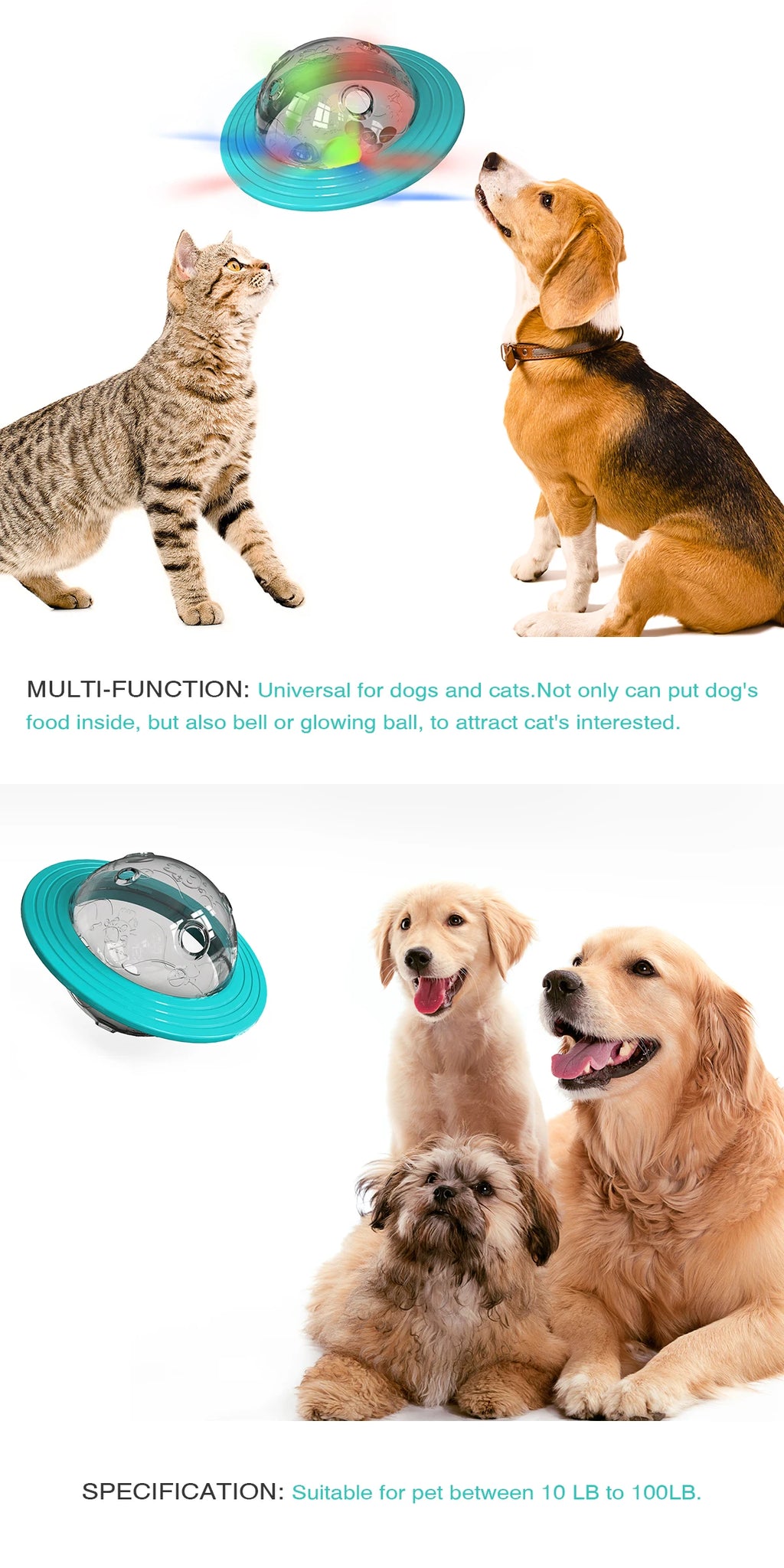 Slow Feed Interactive Dog Toy