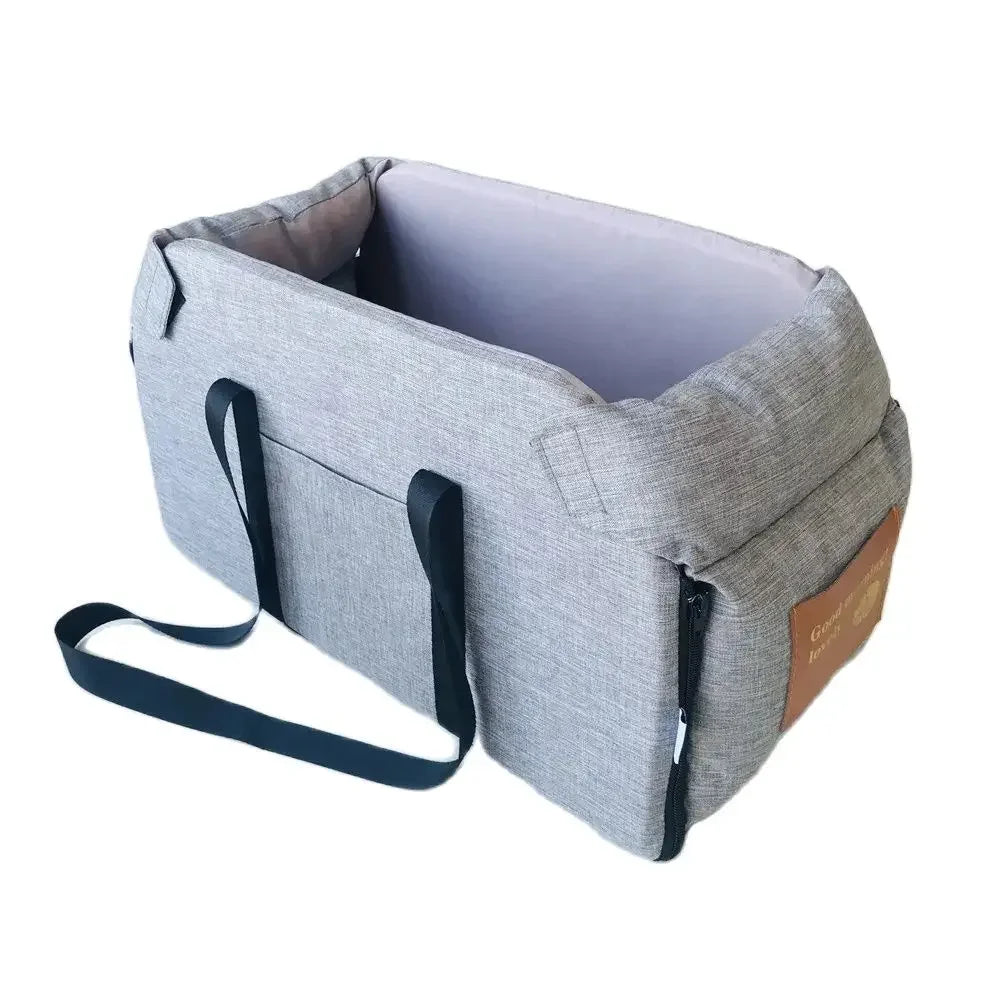 Portable Pet Car Seat Bed – Travel Safe & Comfy