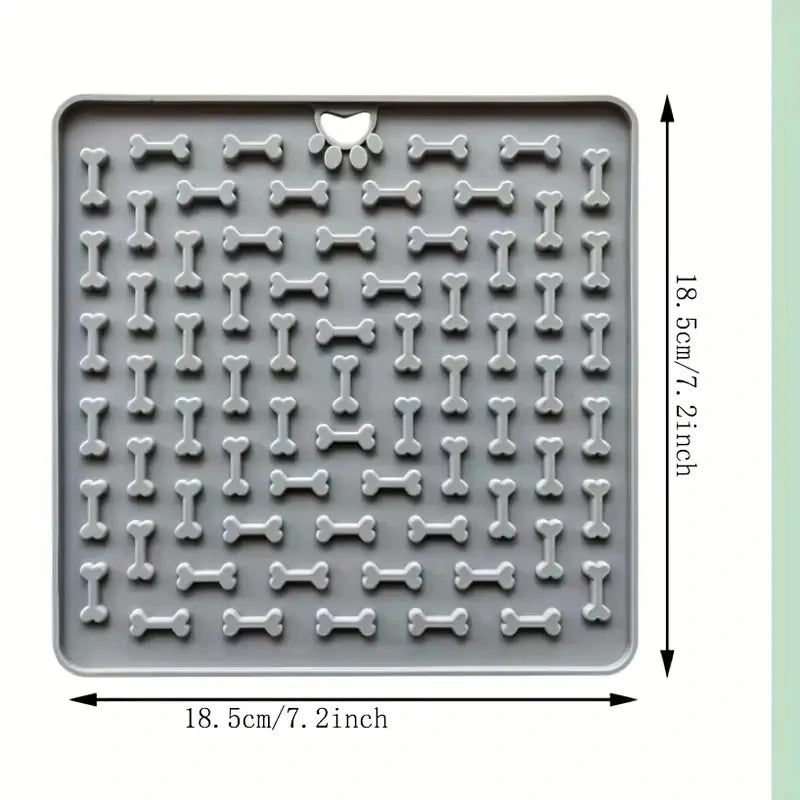 CozyPaws Silicone Licking Pad for Cats and Dogs with Suction