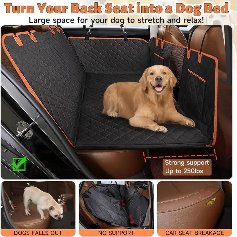 Hard Bottom Dog Car Seat Extender Cover