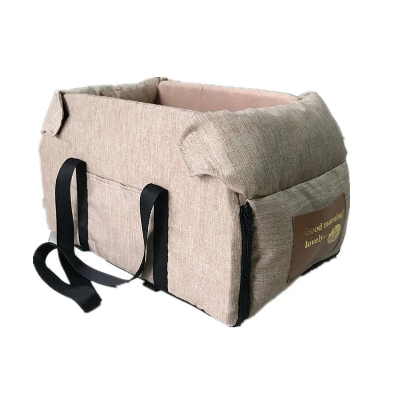 Portable Pet Car Seat Bed – Travel Safe & Comfy