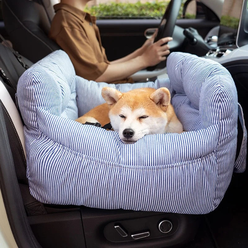 Pet Car Seat Bed – Travel Booster for Small Pets