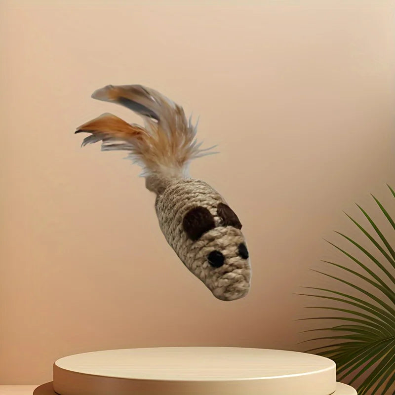 Sisal Mouse Cat Toy