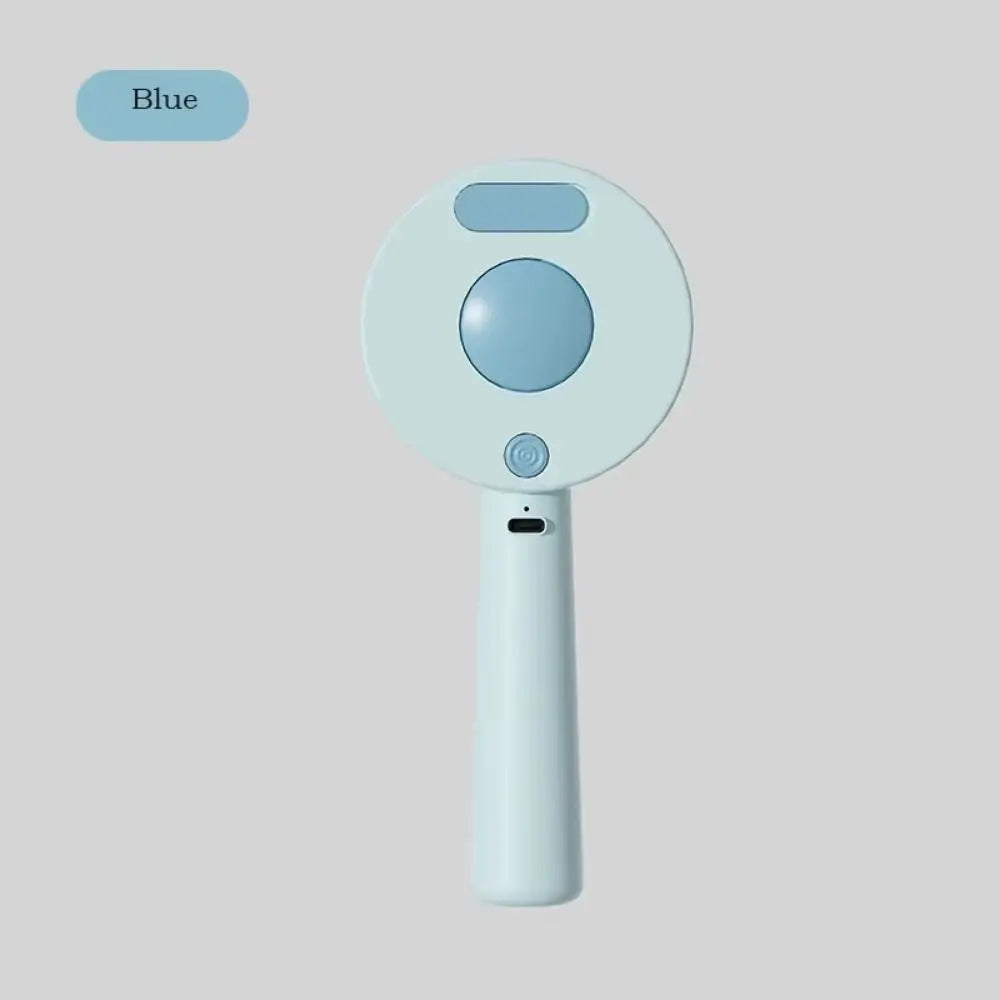 Anti-Static Pet Comb with Spray & One-Click Cleaning