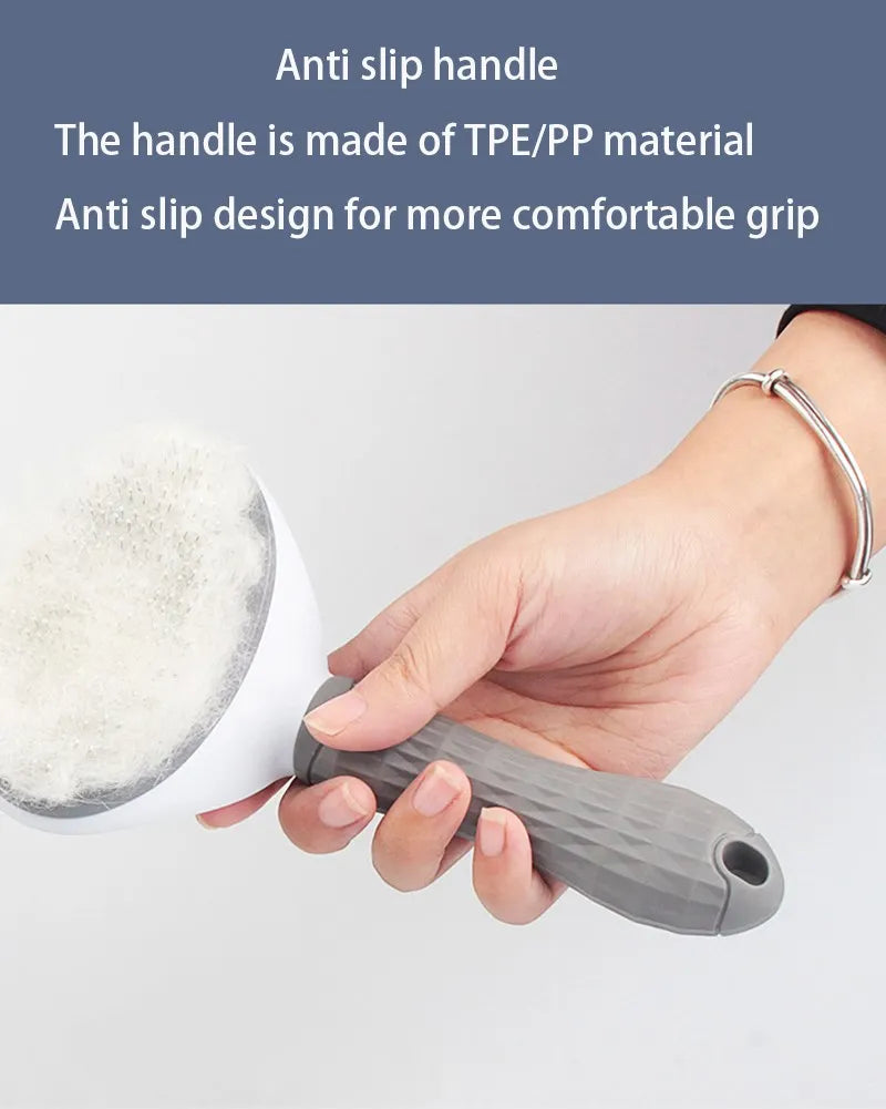 Pet Hair Brush & Comb for Dogs & Cats