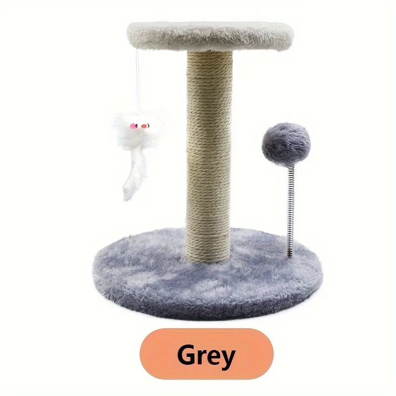 KEMORELA Cat Tree Tower with Scratching Post and Toys