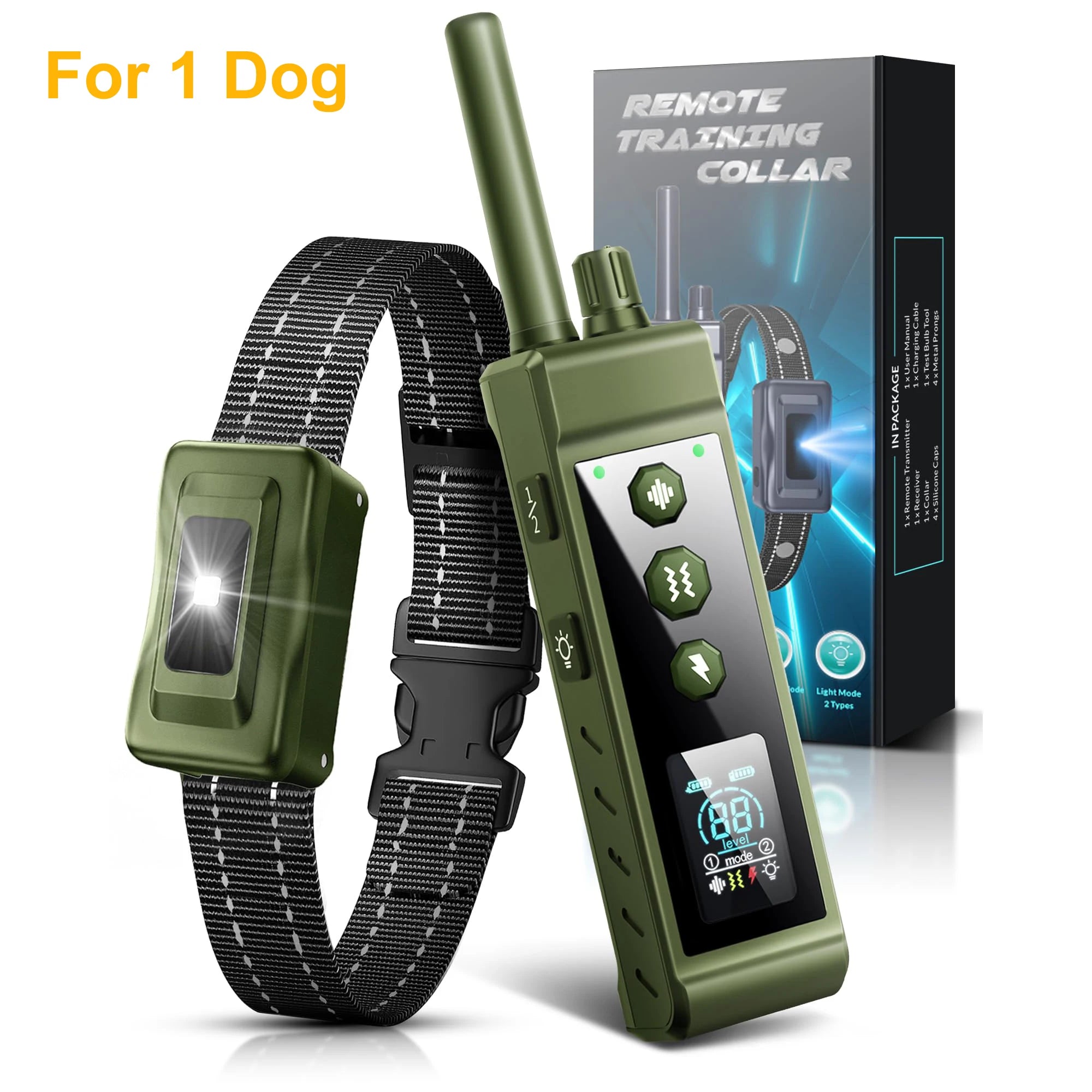 ⚡ Dog Training Collar – 3280ft Remote