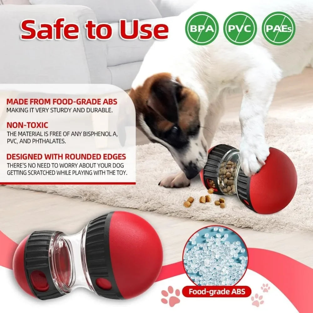 Adjustable Dog Treat Dispenser Ball