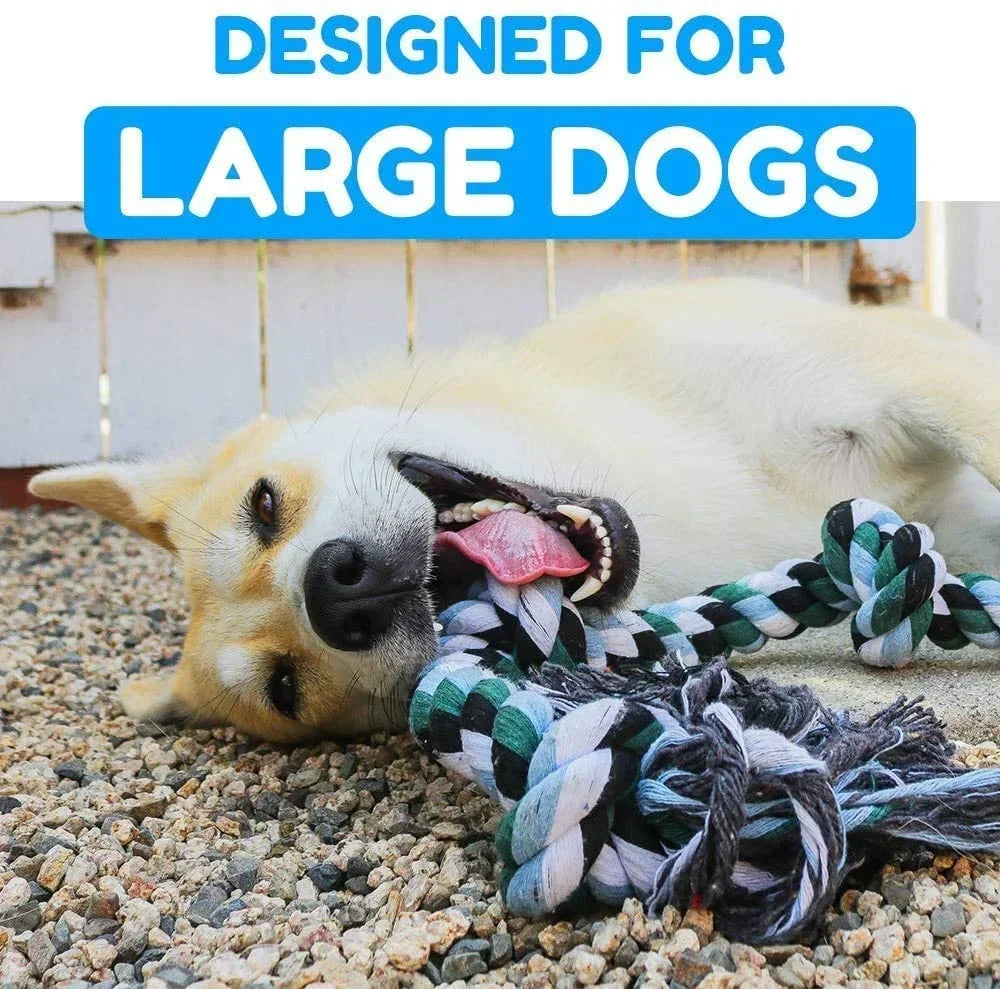 Giant Dog Rope Toy for Large Breeds