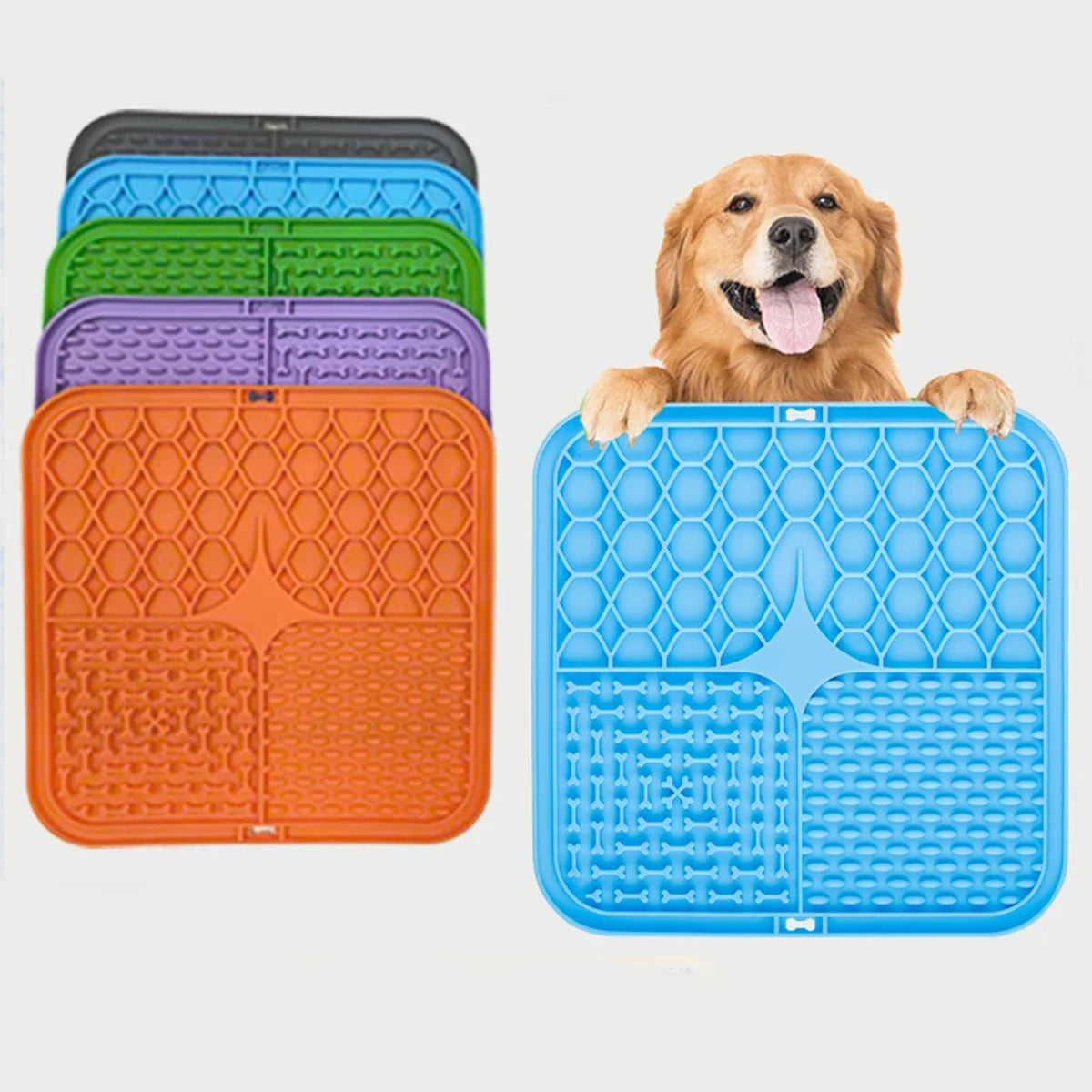 CozyPaws Pet Feeding Mat – Slow Licking Pad for Cats and Dogs