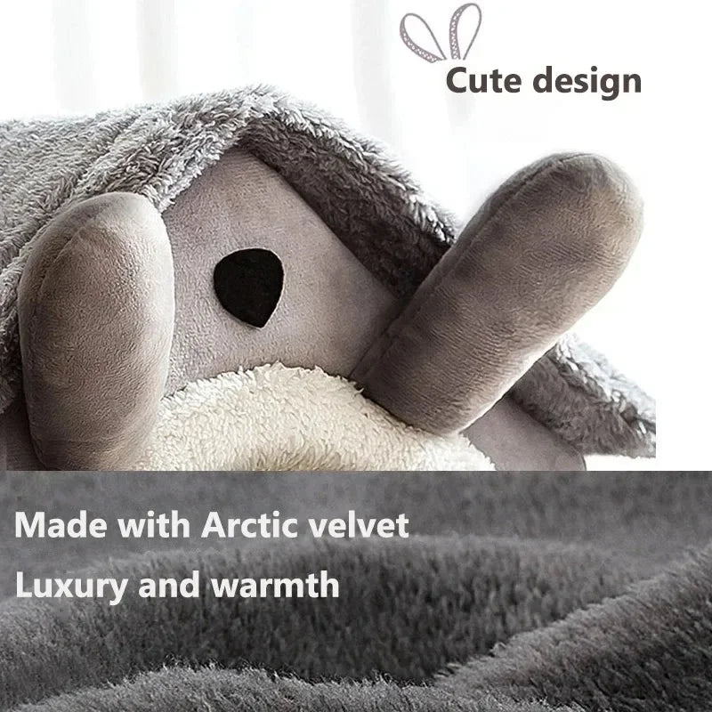 Indoor Pet Tent Bed with Cushion