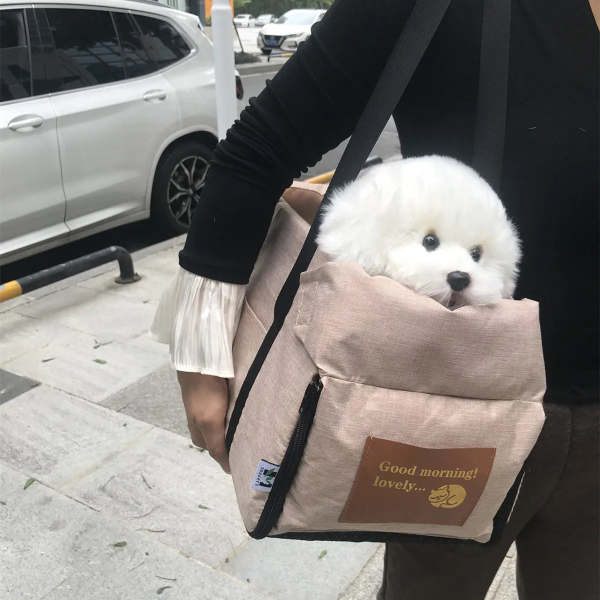 Portable Pet Car Seat Bed – Travel Safe & Comfy