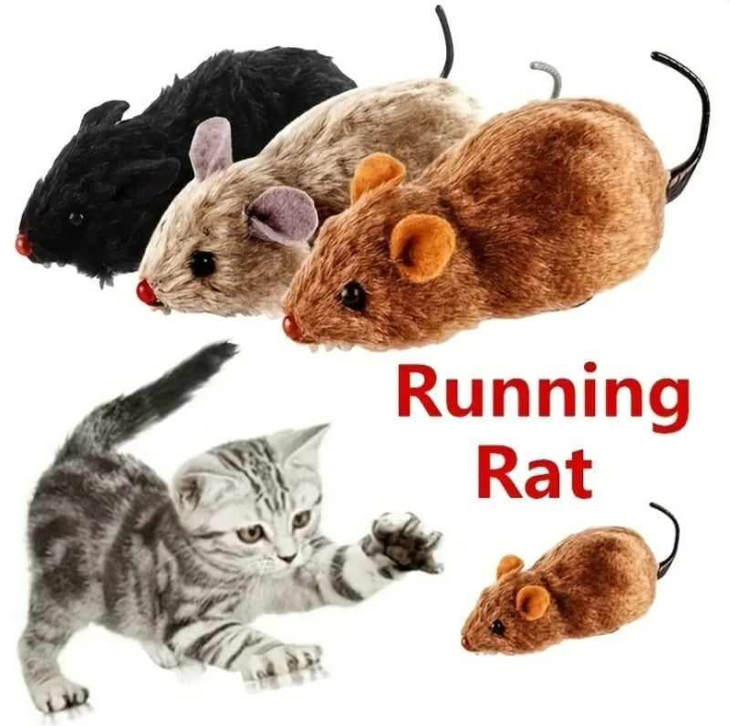 Running Rat Cat Toy
