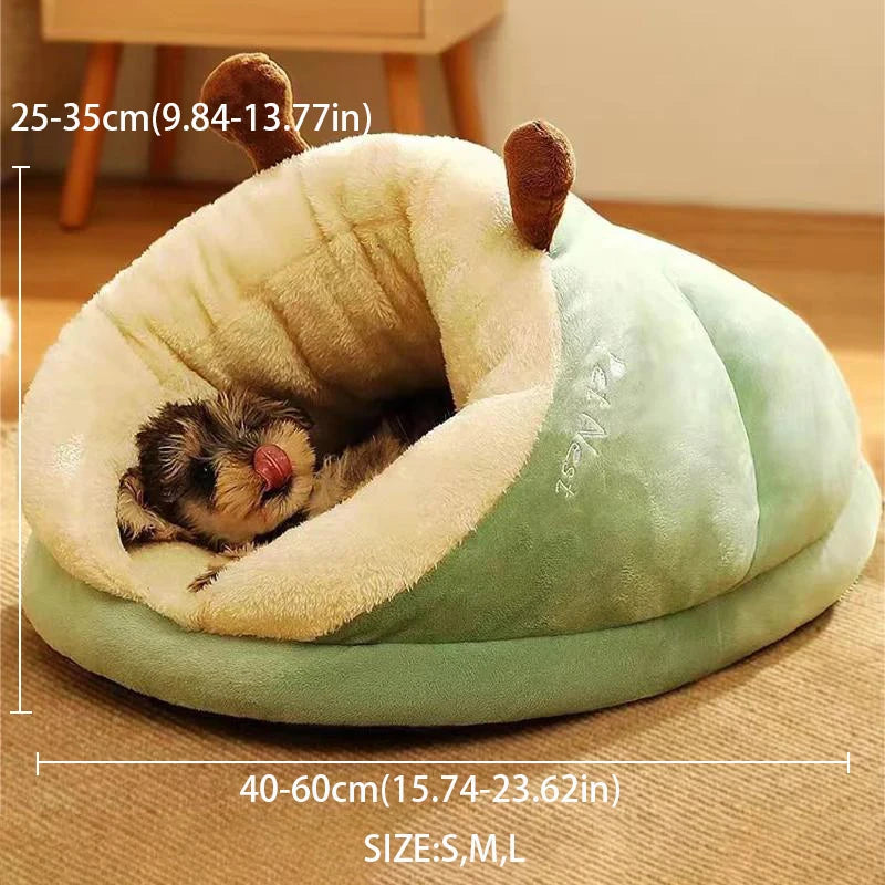 Soft Plush Dog & Cat Bed – Cozy Pet Sofa