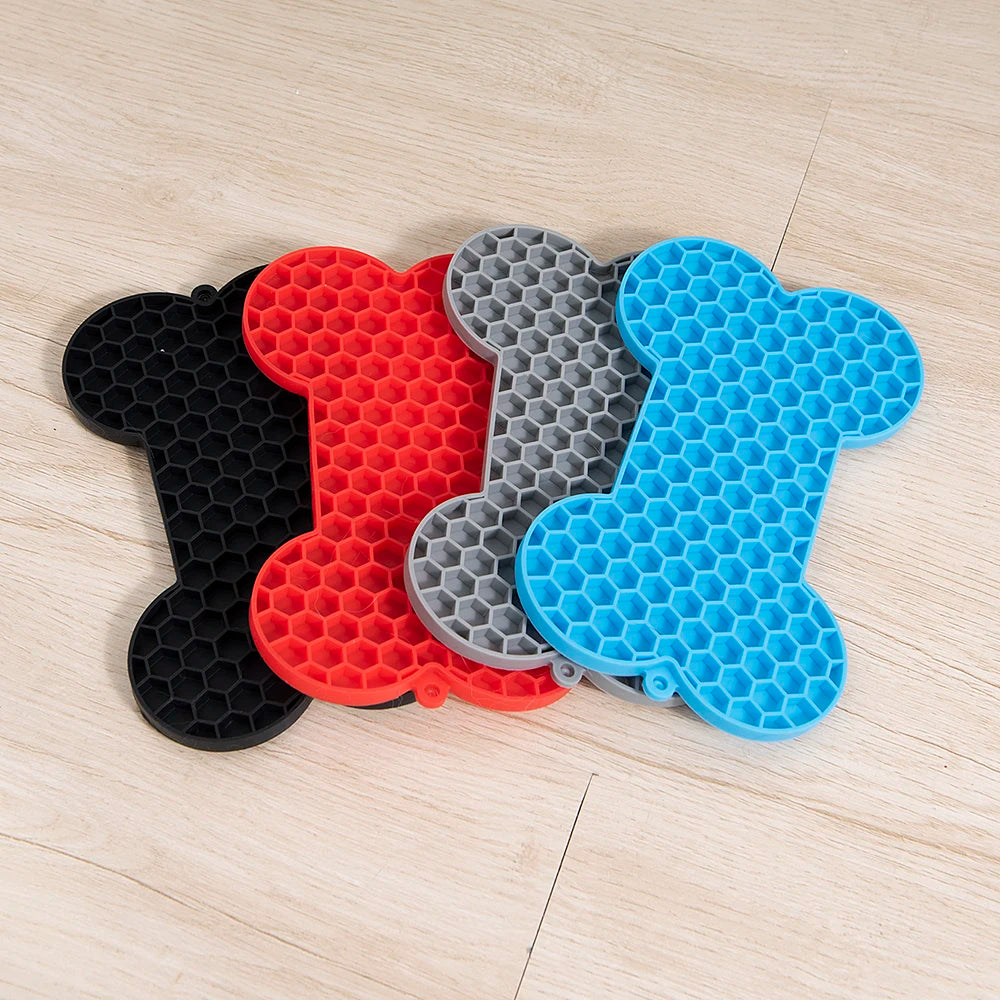 CozyPaws Bone-Shaped Silicone Licking Pad