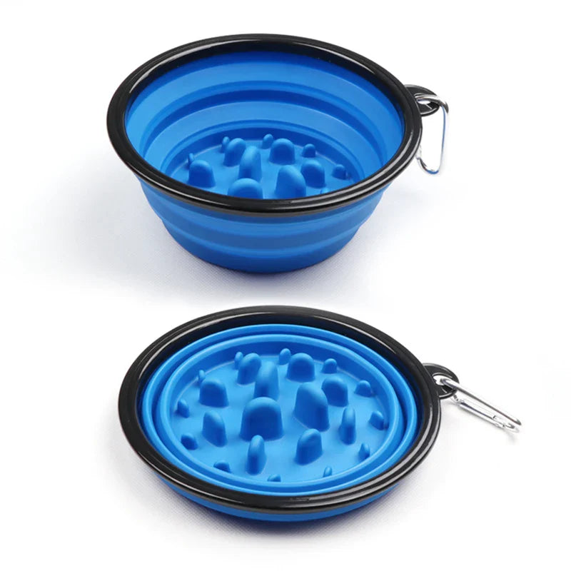 Collapsible Slow Feeding Bowl
