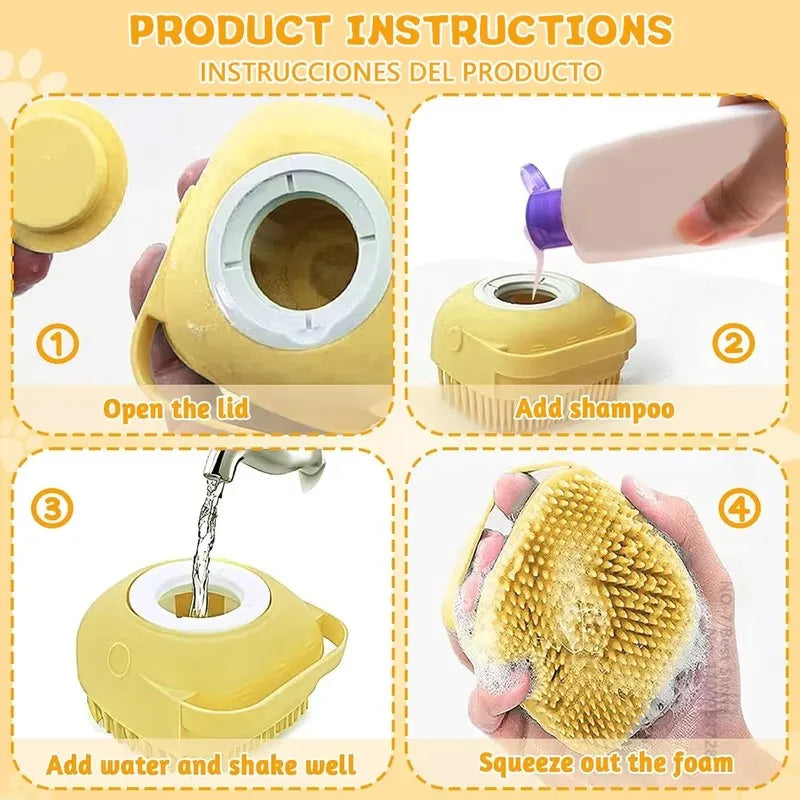 Dog Bath Brush