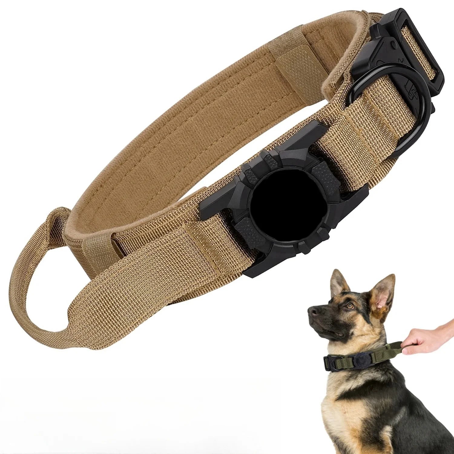 AlphaTag Military Dog Collar