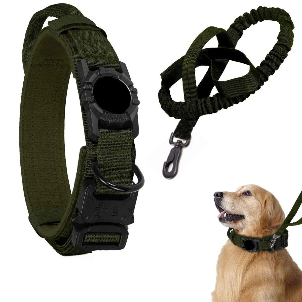 AlphaTag Military Dog Collar
