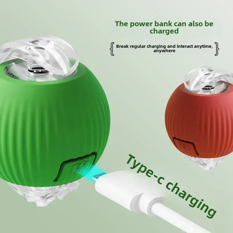 Intelligent Electric Cats Toys Rolling Ball