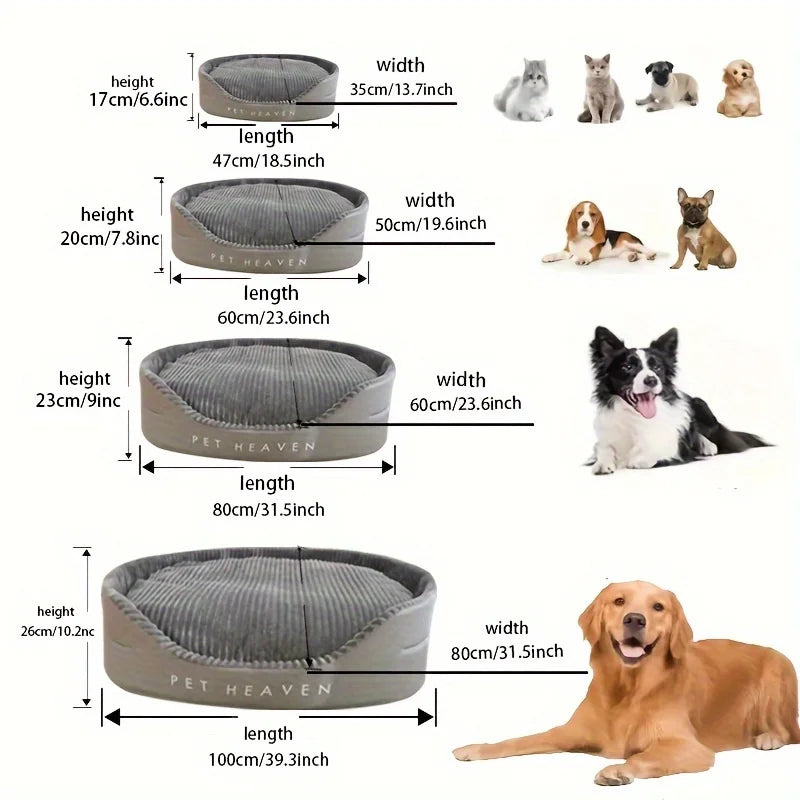 XL Pet Bed – Cooling Dog Sofa