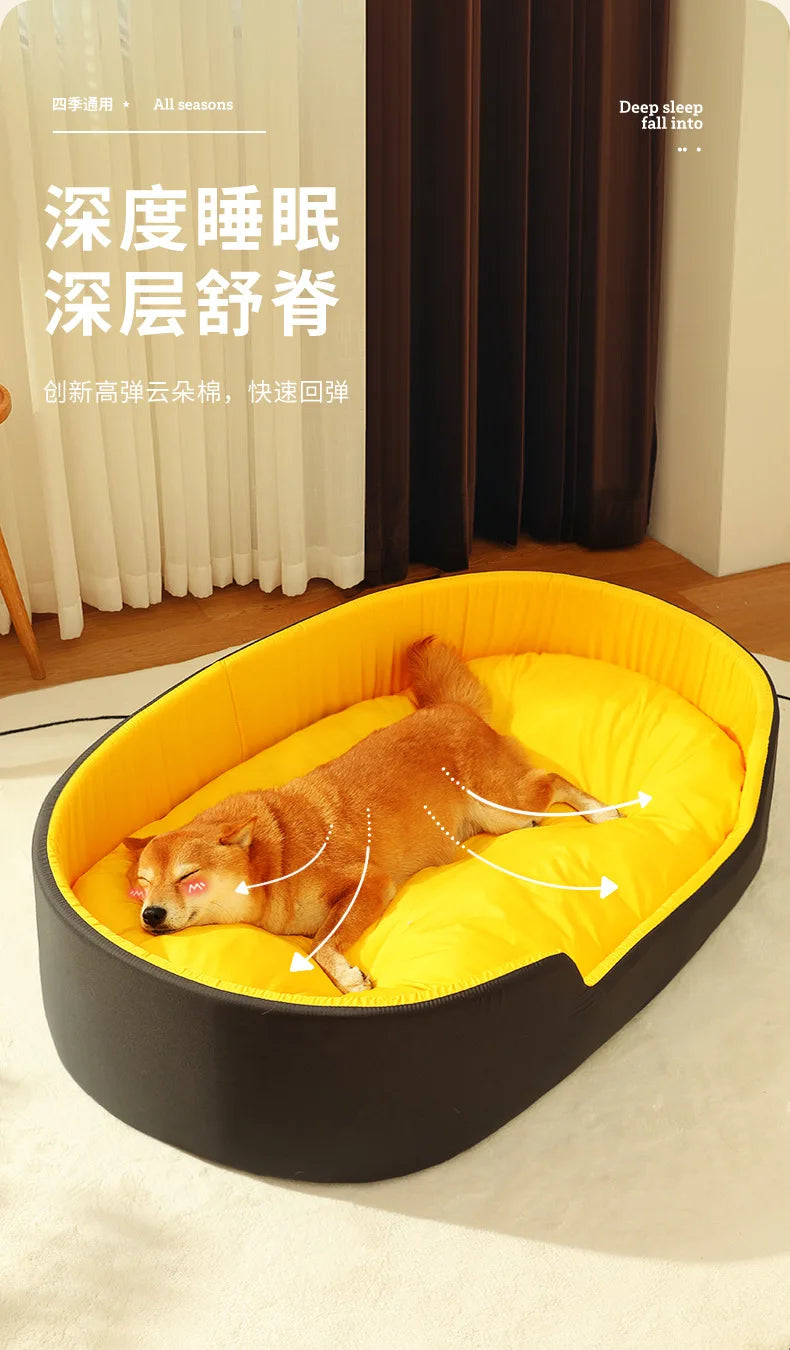 Large Dog Bed – Soft Cushion Mat