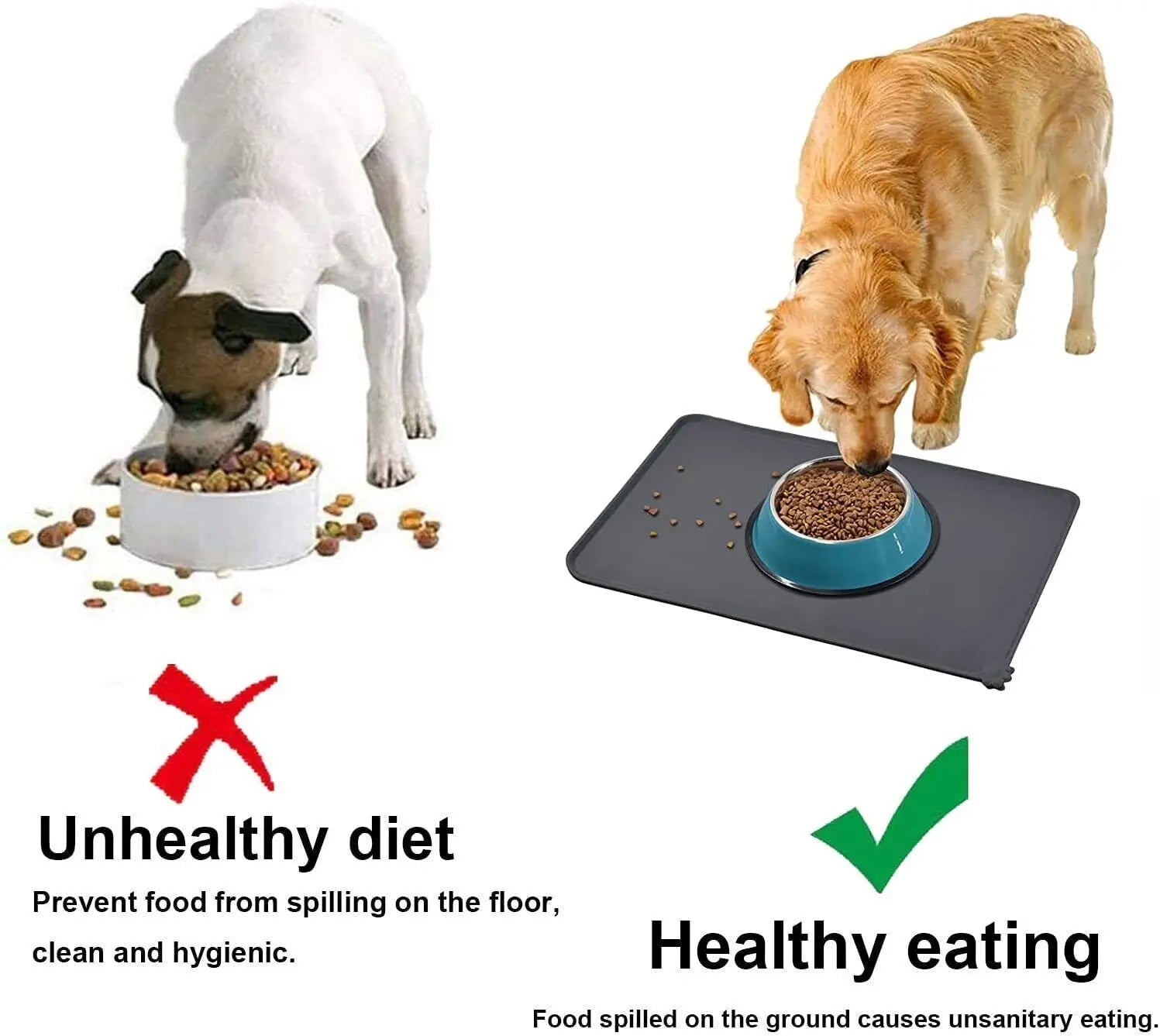 Cat Dog Food Mat