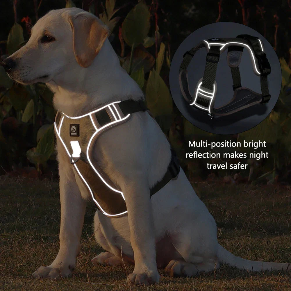 Adjustable Oxford Dog Harness Vest