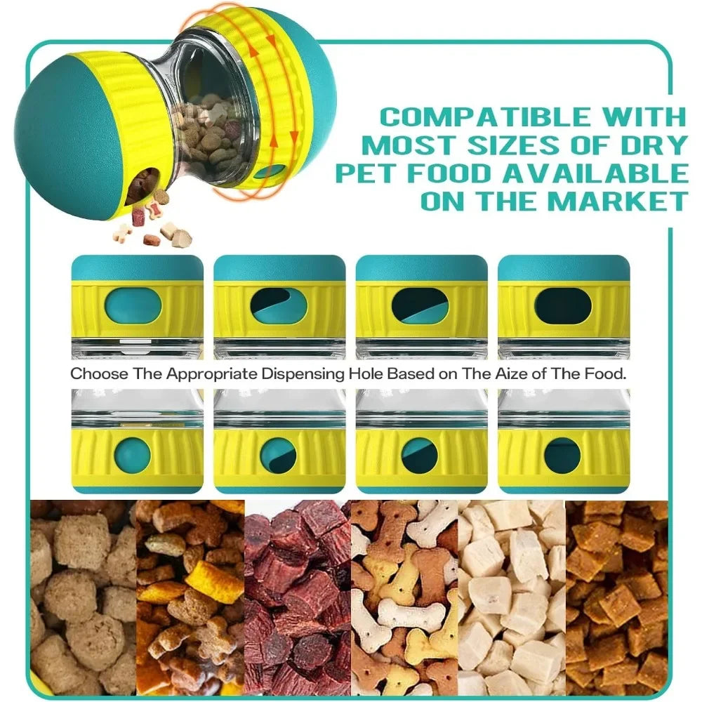 Adjustable Dog Treat Dispenser Ball