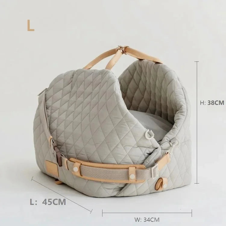 CozyPaws Pet Travel Carrier and Car Seat