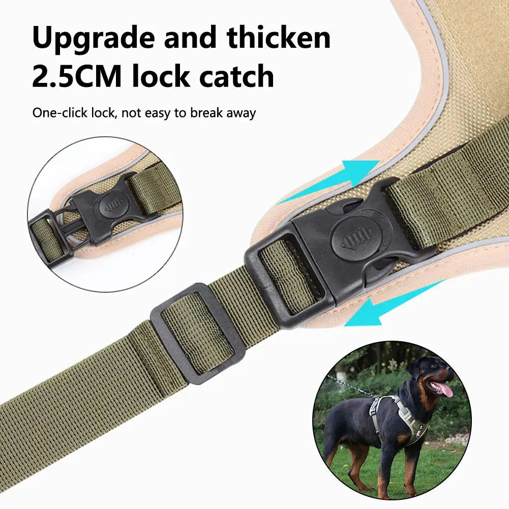 Adjustable Oxford Dog Harness Vest