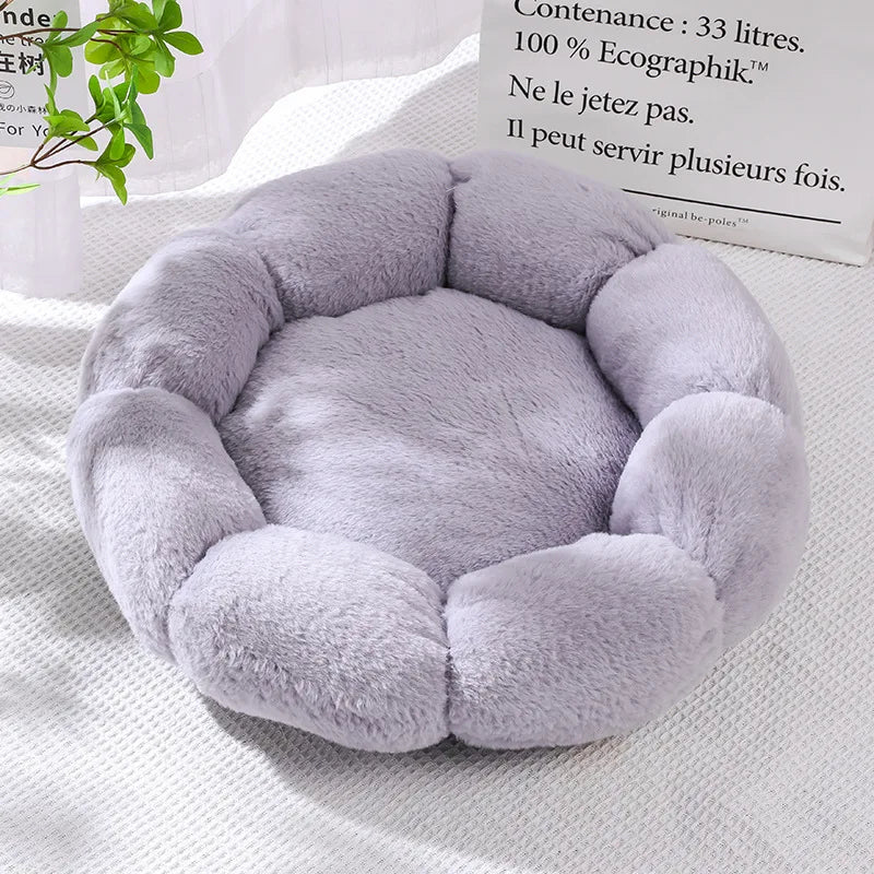 CozyBloom Pet Bed for Cats and Small Dogs