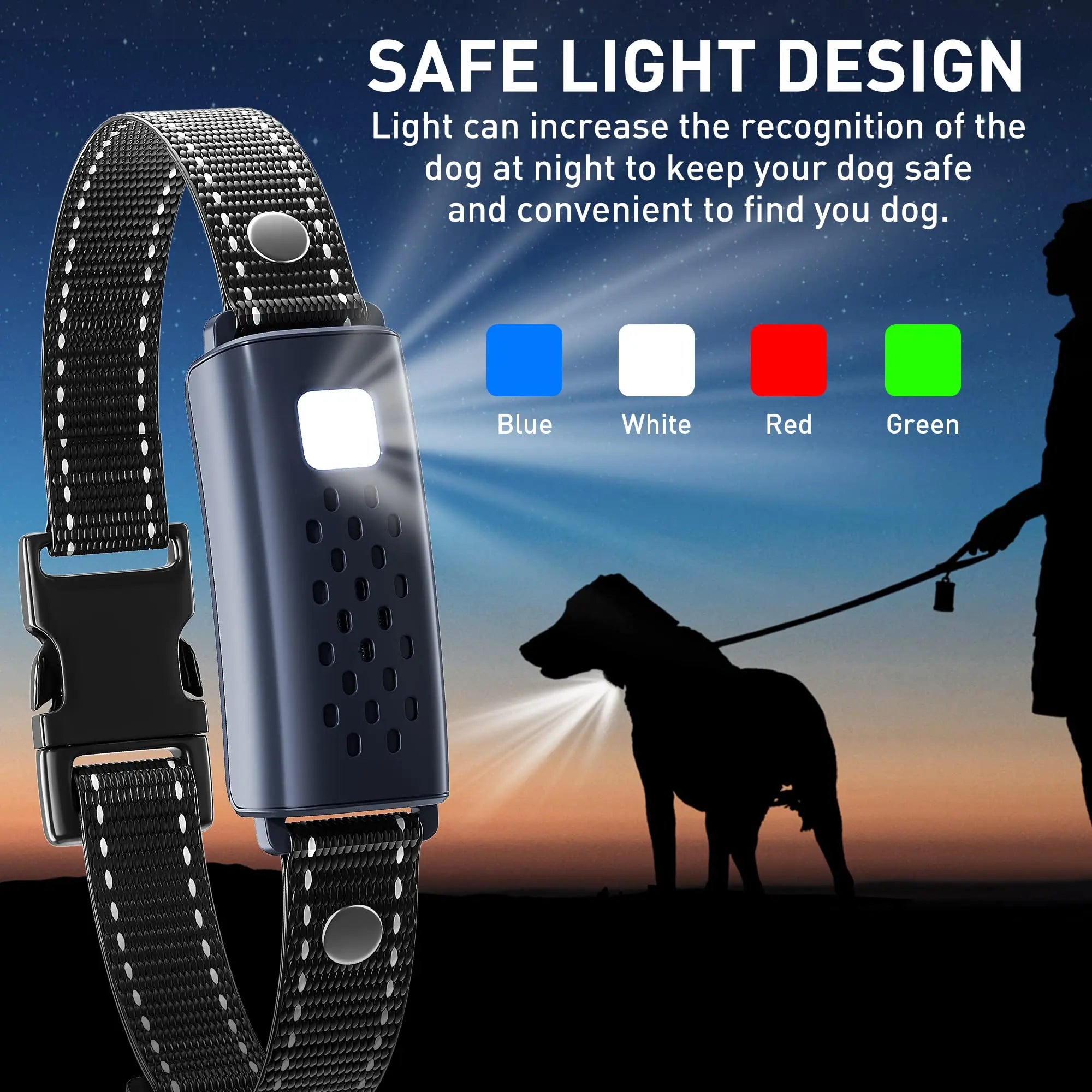 ⚡ Dog Training Collar – 3280ft Remote