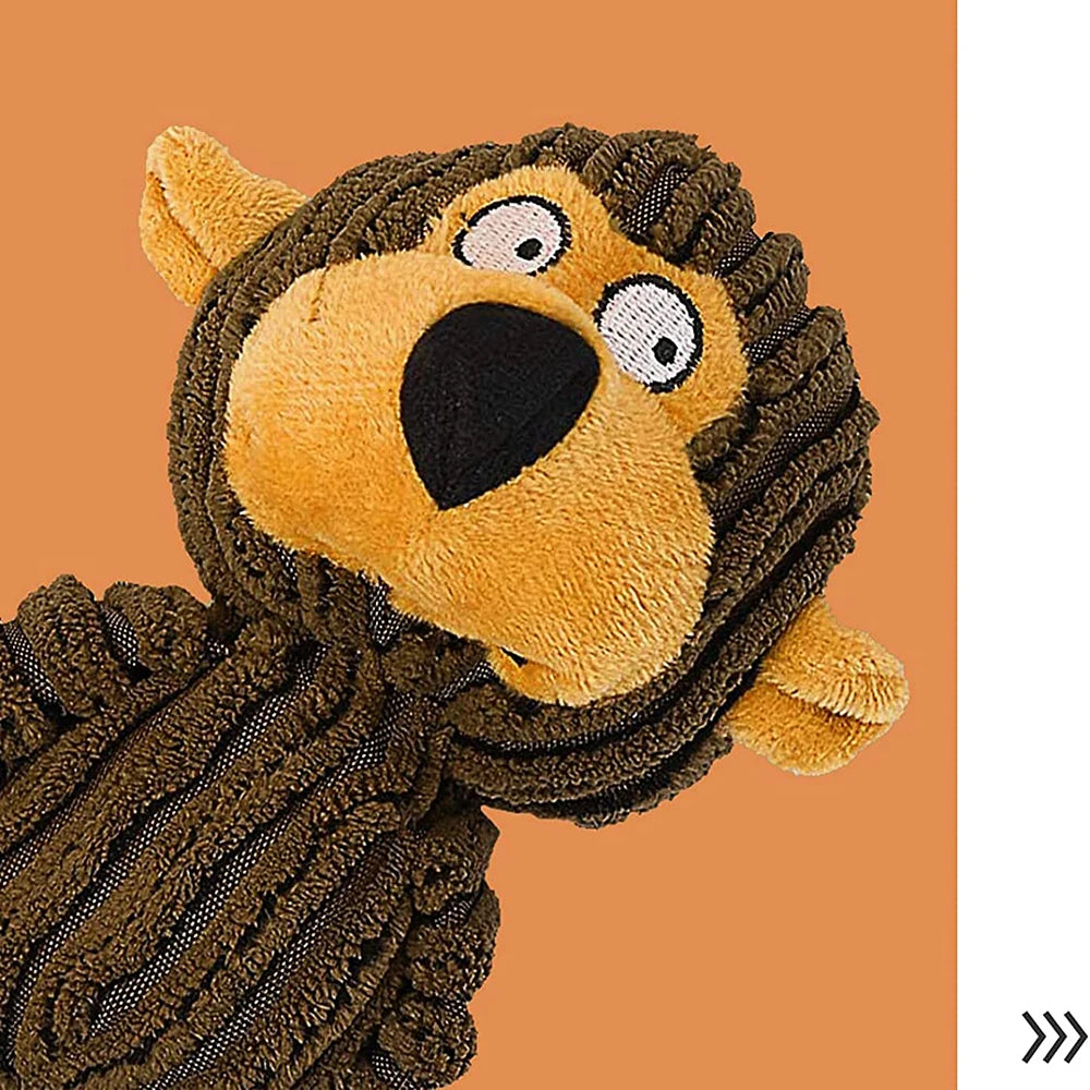 Squeaky Monkey, Cow, or little Bear - Dog Toy