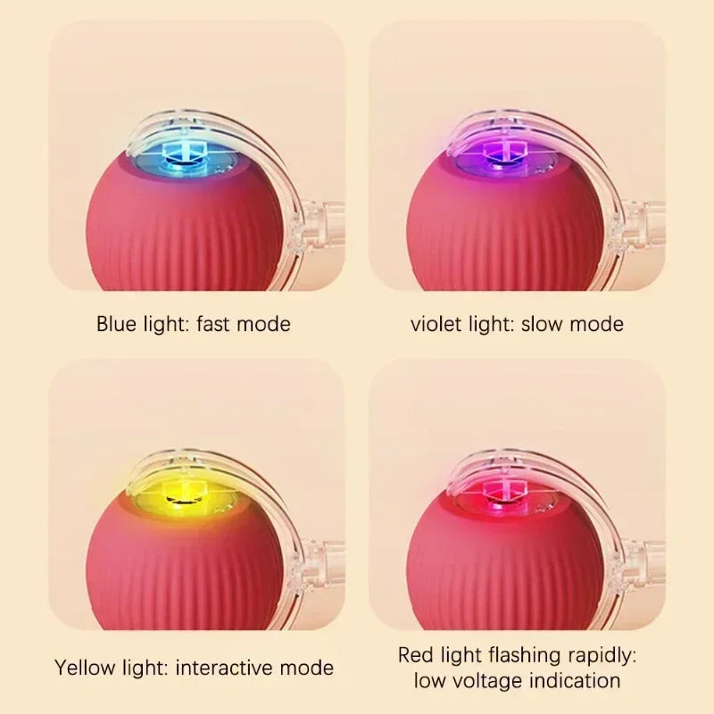 Intelligent Electric Cats Toys Rolling Ball