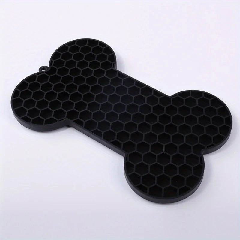 CozyPaws Bone-Shaped Silicone Licking Pad