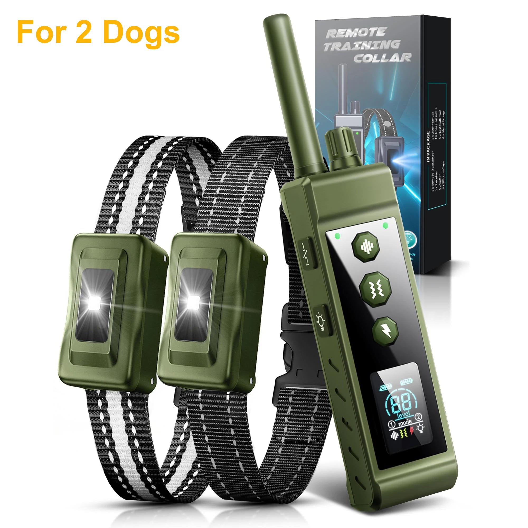 ⚡ Dog Training Collar – 3280ft Remote