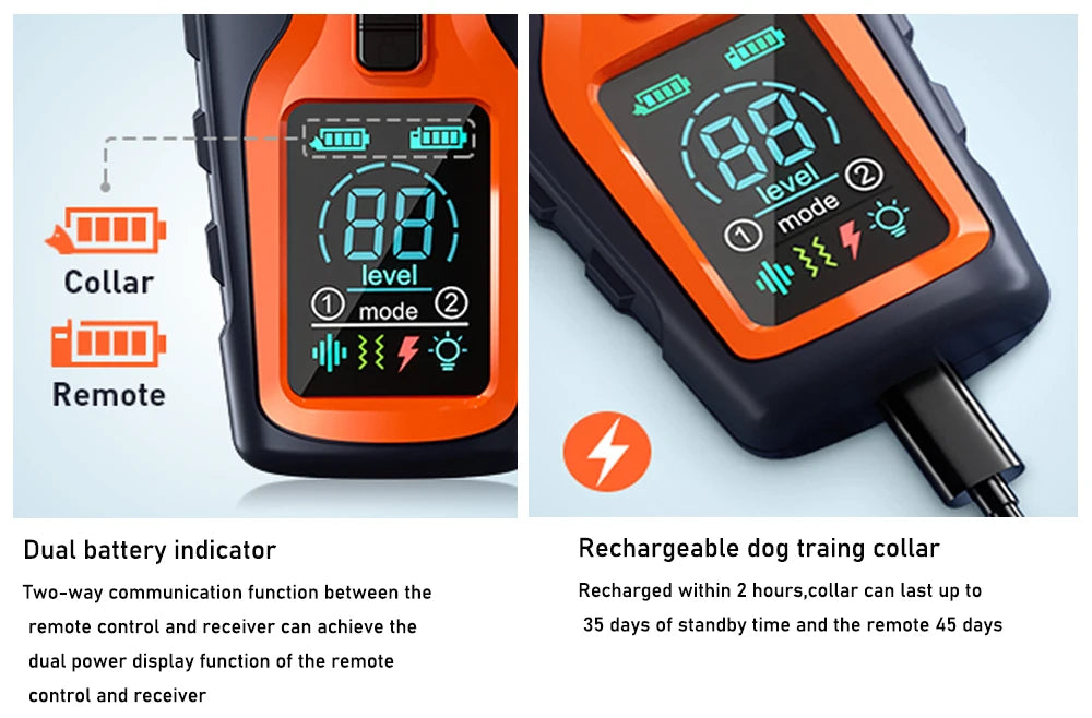 ⚡ Dog Training Collar – 3280ft Remote