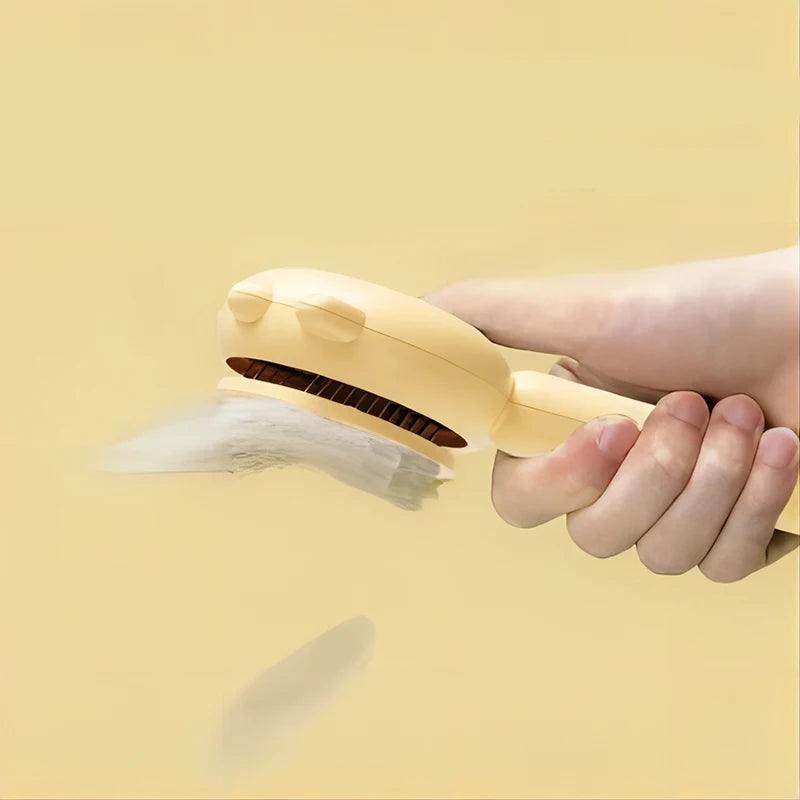 One-Click Pet Hair Cleaning Brush