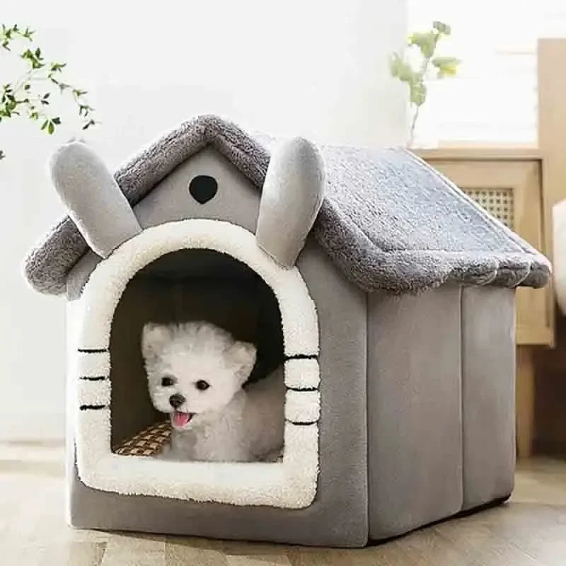 Indoor Pet Tent Bed with Cushion