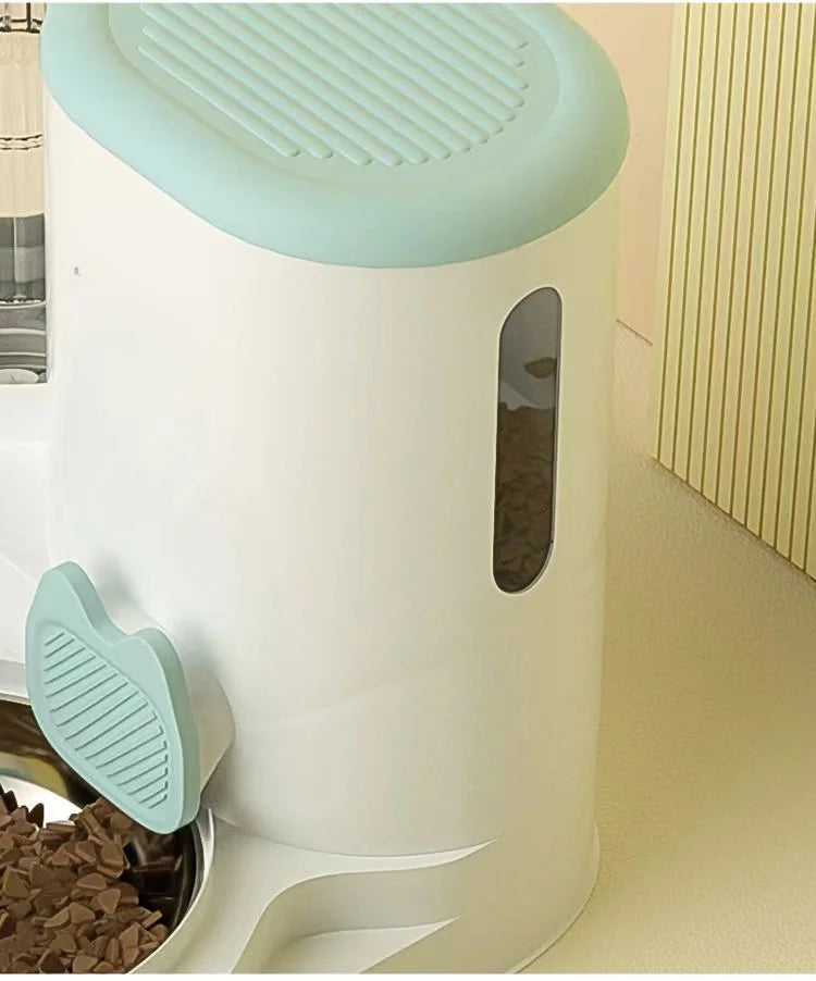 🐾 Automatic Pet Feeder & Water Dispenser Bowl